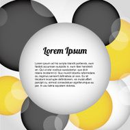 infographics balloons