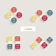 Infographics design template Business concept with 4 options N30