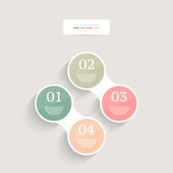 Infographics design template Business concept with 4 options N31
