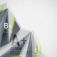 Geometric shapes in the air Vector abstract background N466