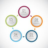 Infographic Templates for Business Vector Illustration N1401