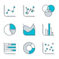 Vector graphics arrows striped ribbon infographics set Template for diagrams N2