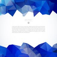 Blue vector template N56