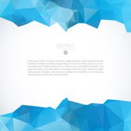 Blue vector template N58