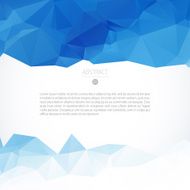 Blue vector template N59