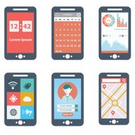 UI is a set of smartphone components