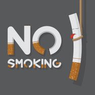 May 31st World No Tobacco Day poster smoking sign