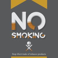 May 31st World No Tobacco Day poster smoking sign N2