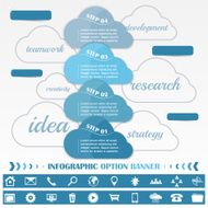Timeline infographic design template N13