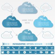 Timeline infographic design template N14