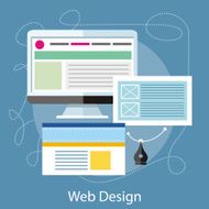 Web design concept N6