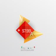 Geometric abstract shape infographic layouts N85