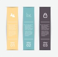 Vector colorful info graphics for your business presentations N313