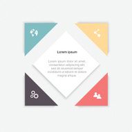 Vector colorful info graphics for your business presentations N315