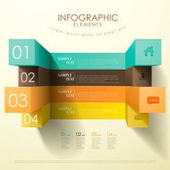 3d cube abstract infographics