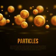 Abstract molecules design Vector illustration N3