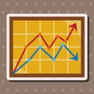 Financial charts theme elements N34