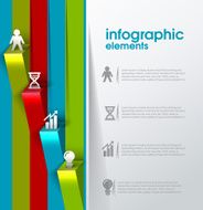 Modern spiral infographics N6