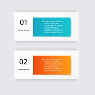 Vector colorful info graphics for your business presentations N318