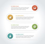 Business step options banner Vector illustration N15