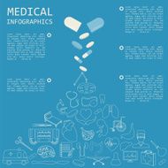 Medical and healthcare infographic N41