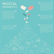 Medical and healthcare infographic N42