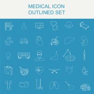 Medical and healthcare icon set N3