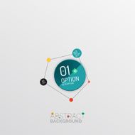 Geometric abstract shape infographic layouts N86