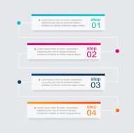 Vector colorful info graphics for your business presentations N319