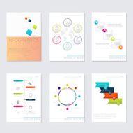 Set of Timeline Infographic Design Templates N25