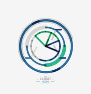 Line graph chart icon N63