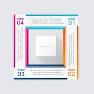 Vector colorful info graphics for your business presentations N329