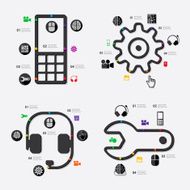 technology infographic N53