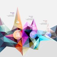 Colorful abstract graph N6