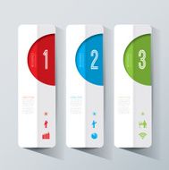 Infographics vector design template N339
