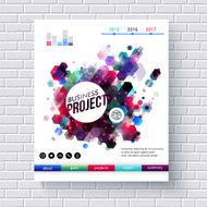 Business Project Web Template on White Brick Wall