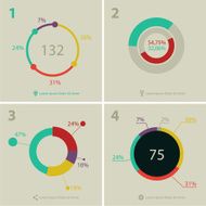 Flat design infographic N9