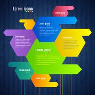 Info graphic Background with Arrows N20