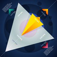 Info graphic Background with Arrows N21
