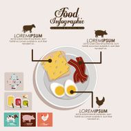 Food infographic design N16