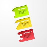 Vector 3D progress background N4