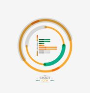 Line graph chart icon N65
