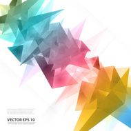 Vector Triangles pattern background N11
