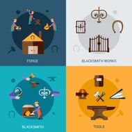 Blacksmith Design Concept Set