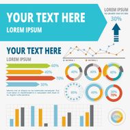 Set elements of infographics N67
