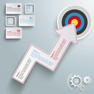 Arrow Chart Success Target