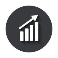 Vector modern gray circle icon N36
