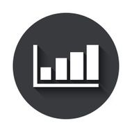 Vector modern gray circle icon N37