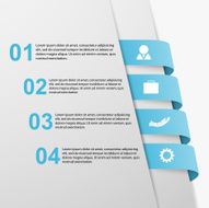 Abstract 3D illustration Infographic N2