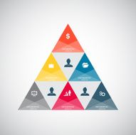 Business infographics template Vector illustration N16